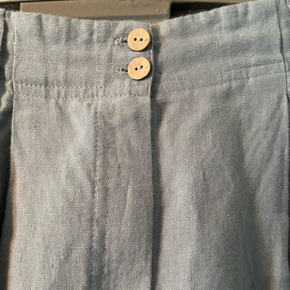 Not Perfect Linen High Waist Linen Pants